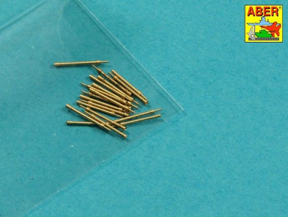1:200 Set of 20 pcs 20 mm L/65 barrels MG C/30 for German ships