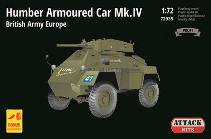 1:72 Humber Armoured Car Mk.IV British Army Europe