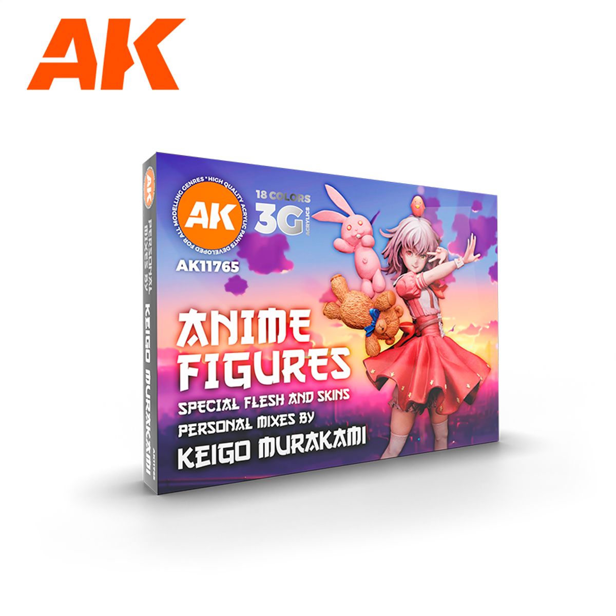 SIGNATURE SET – KEIGO MURAKAMI PERSONAL MIXES – ANIME FIGURES PAINT SET