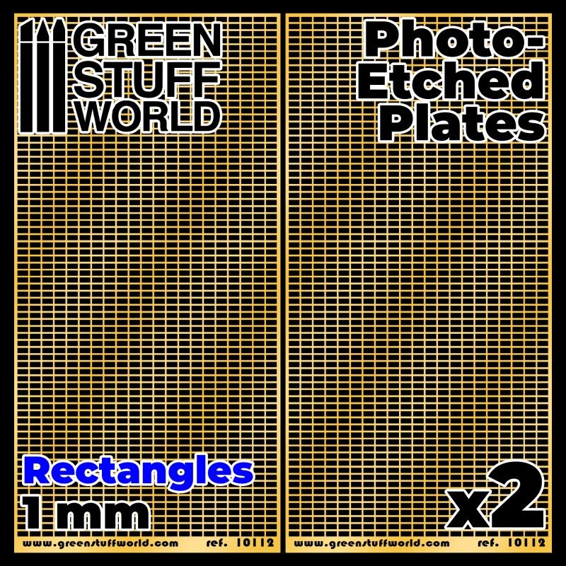 Photo-etched Plates - Large Rectangles