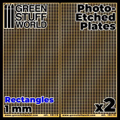 Photo-etched Plates - Large Rectangles