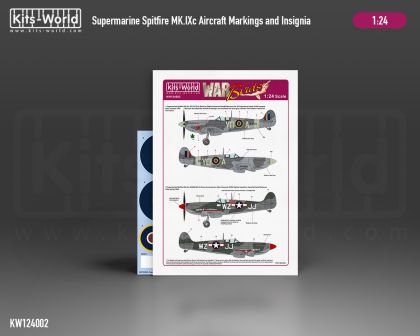 1:24 Supermarine Spitfire Mk.IXc 309th Fighter Squadron
