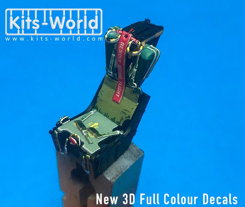 1:32 F4 Phantom - USAF/USN 3D seat belts