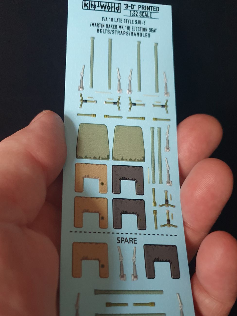 1:32 F/A-18E F/A-18F Hornet' Super Hornet Late Style SJU-5 MB Mk.10 Ejection Seat Set.