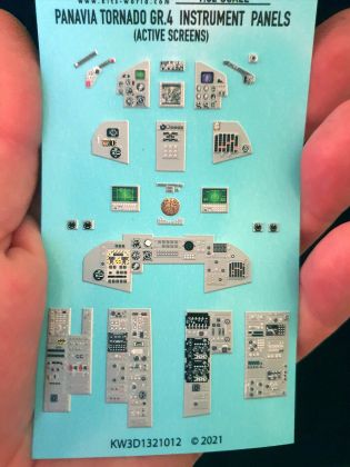 1:32 Panavia Tornado GR.4 (screens active) 3D Full colour Instrument Panel
