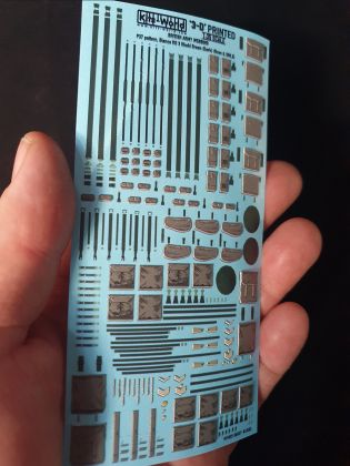 1:35 British Army Webbing P37 Pattern Blanco KG 3 Khaki Green (Dark) (Bren & SMLE)