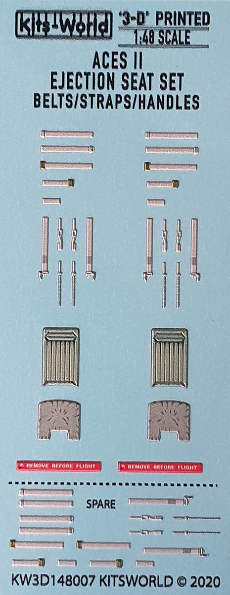 1:48 ACES II 3D Ejection Seat Set