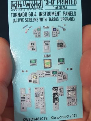 1:48 Panavia Tornado GR.4 (ACTIVE SCREENS WITH 'TARDIS' UPGRADE) 3D Full colour Instrument Panels