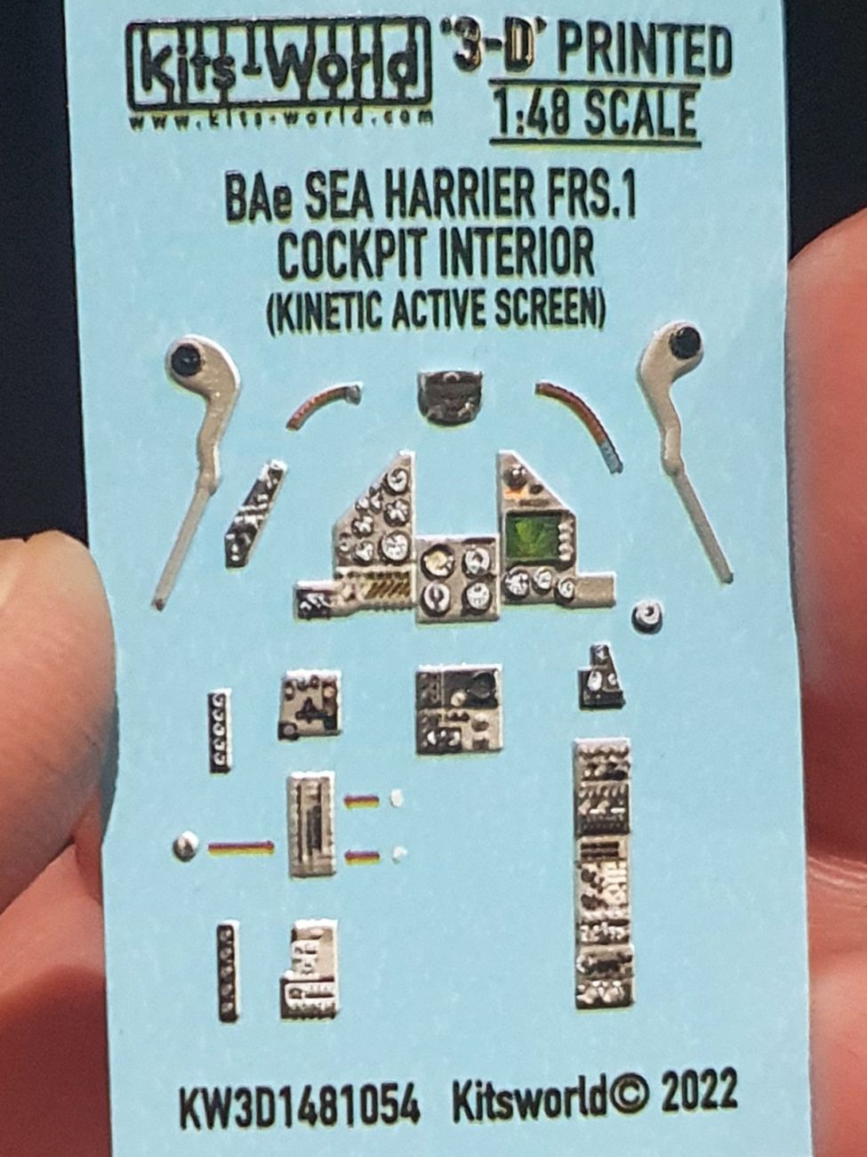 1:48 BAe Sea Harrier FRS.1 screens ACTIVE 3D Full colour Instrument Panels