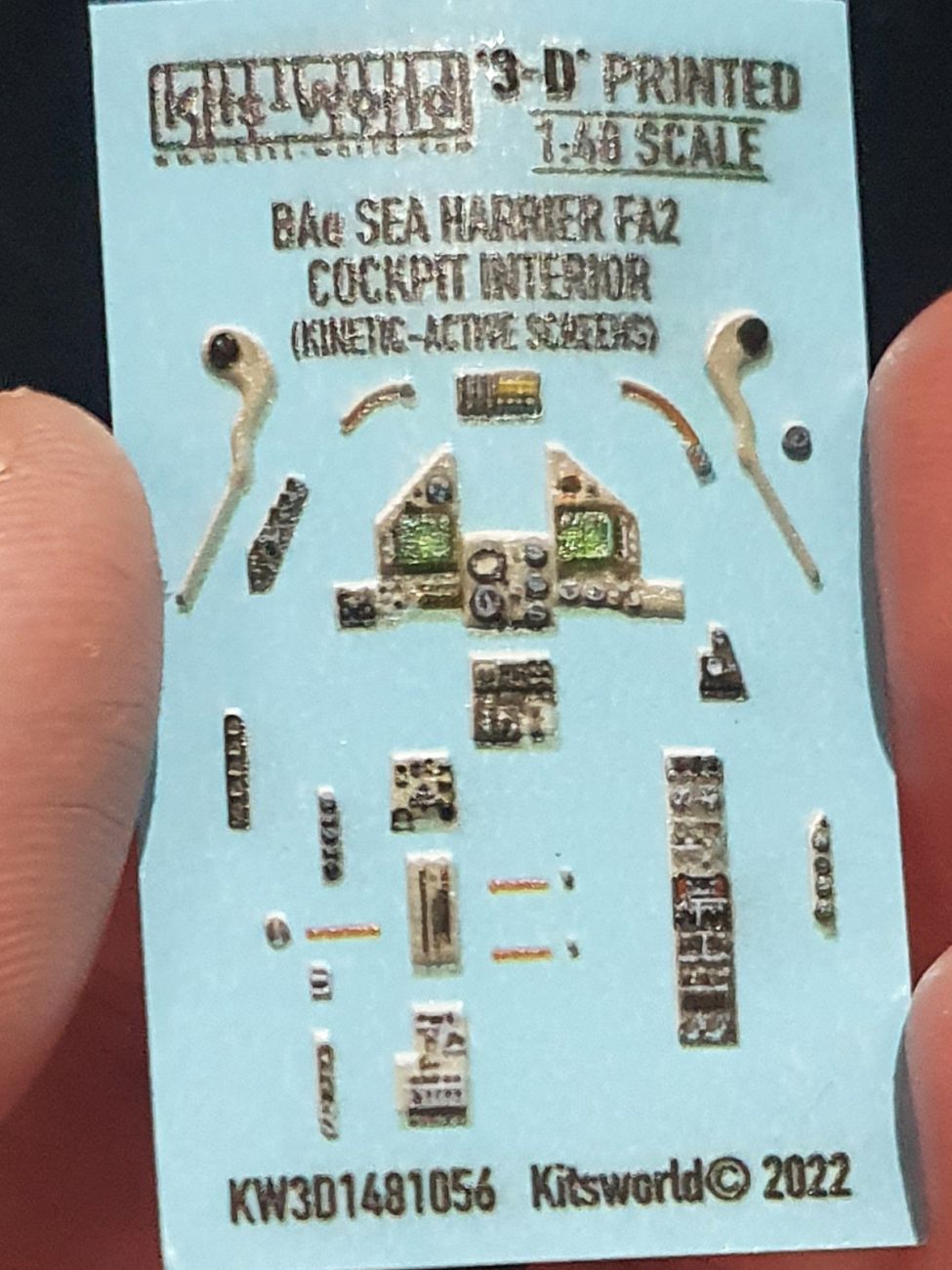 1:48 BAe Sea Harrier FA.2 screens ACTIVE 3D Full colour Instrument Panels