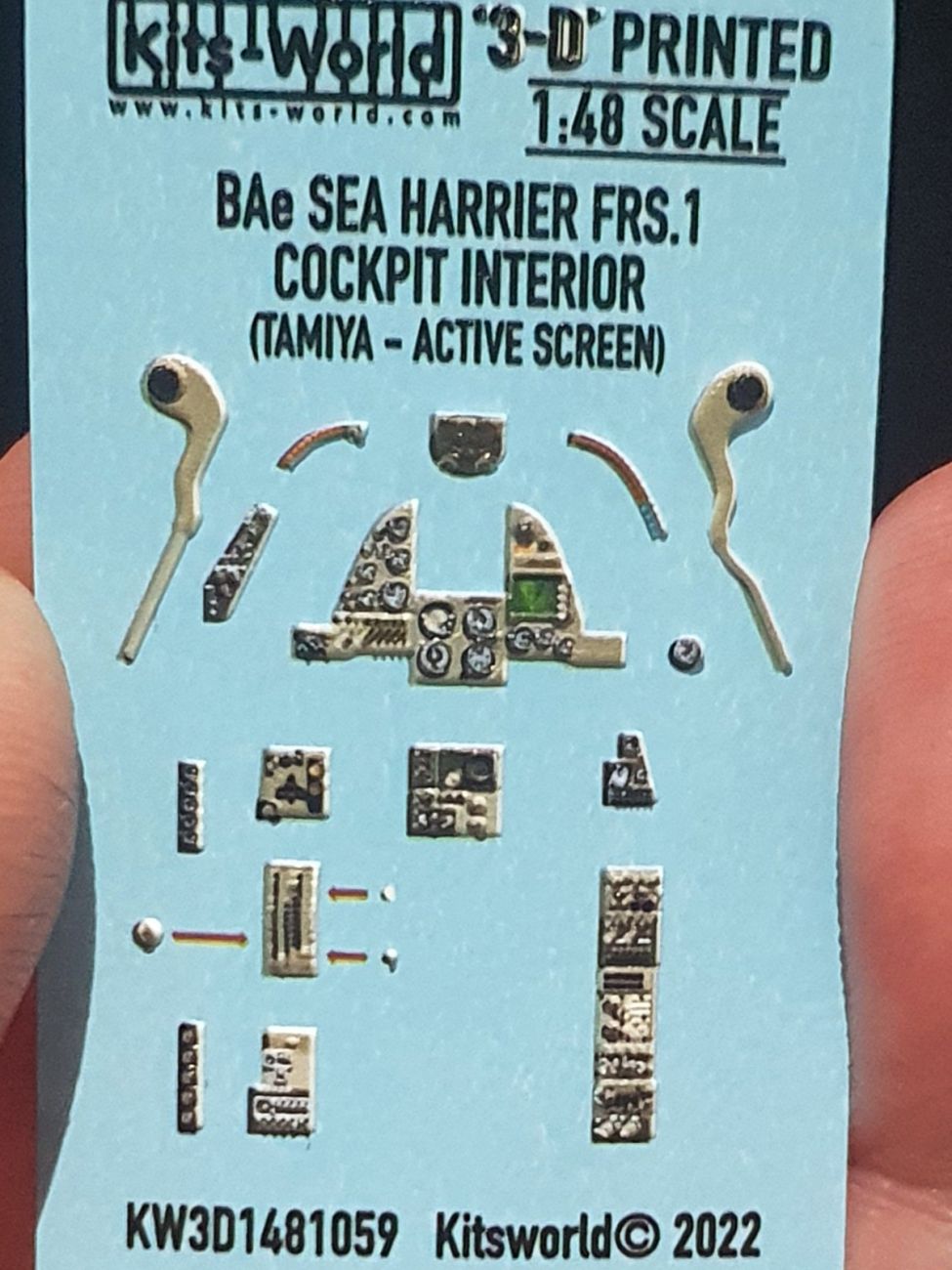 1:48 BAe Sea Harrier FRS. screens ACTIVE 3D Full colour Instrument Panels