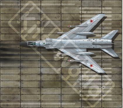 1:144 Soviet Union/Russia/Warsaw Pact/People's Republic of China: PAG-14 pre-stressed concrete slab- early 1970's to present. 225mm(W) x 225mm(H)