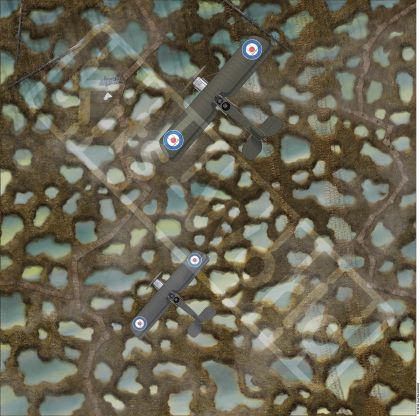 1:48 Great War Battlefield. 675mm(W) x 675mm(H)