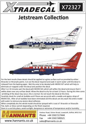 1:72 BAe Jetstream Collection