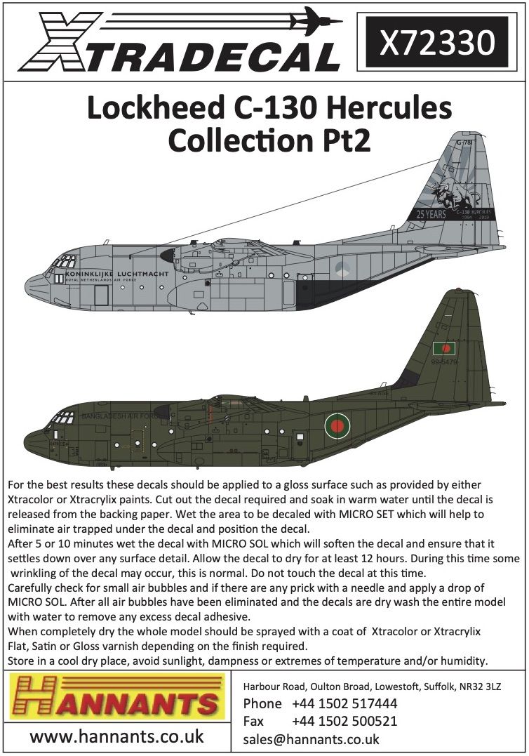1:48 Lockheed C-130 Hercules Collection Pt2