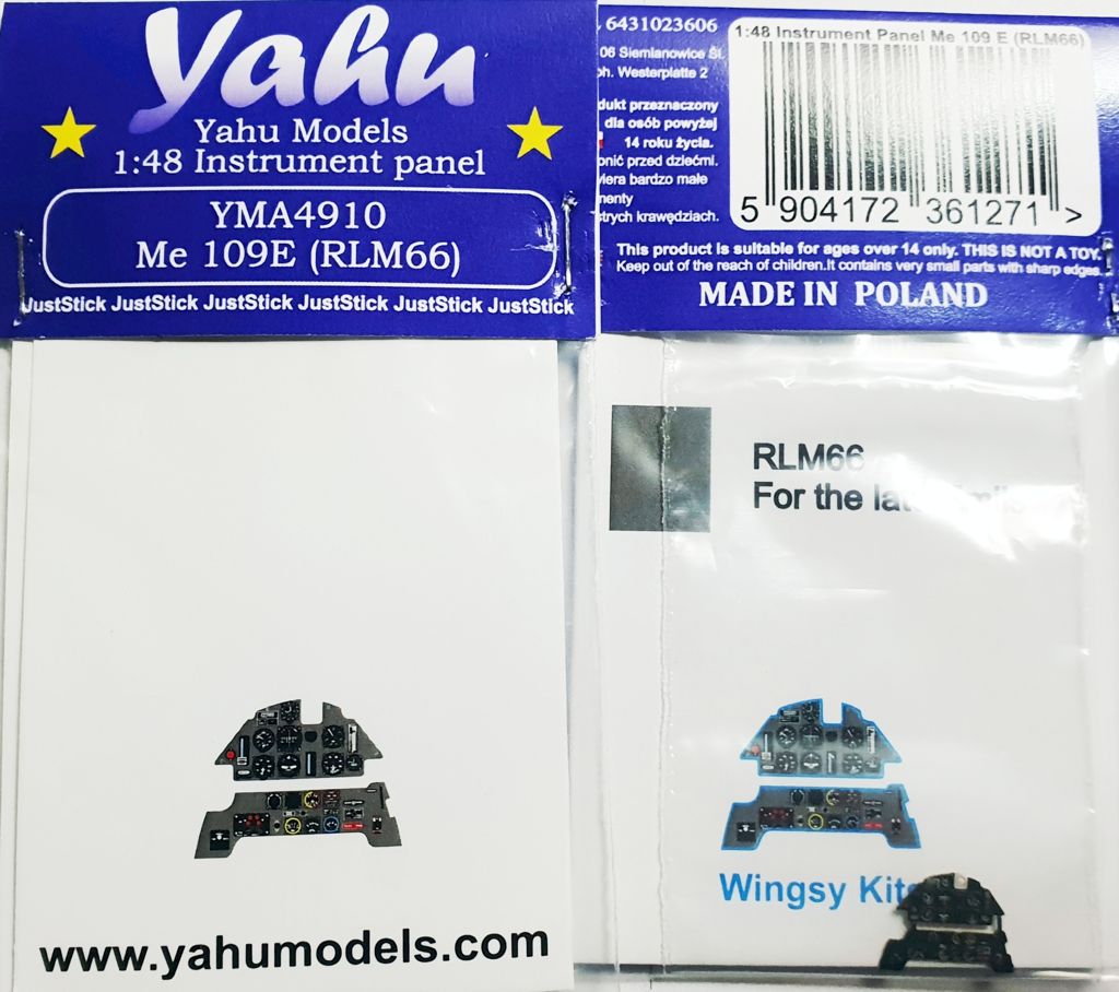 1:48 Messerschmitt Bf-109E (RLM66)