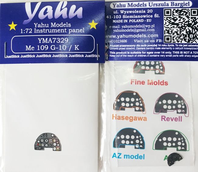 1:72 Messerschmitt Bf-109G-10 /Bf-109K