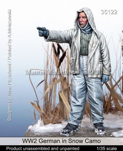 1:35 WW2 German in Snow Camo