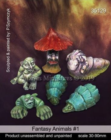 1:35 Fantasy Animals Set 1