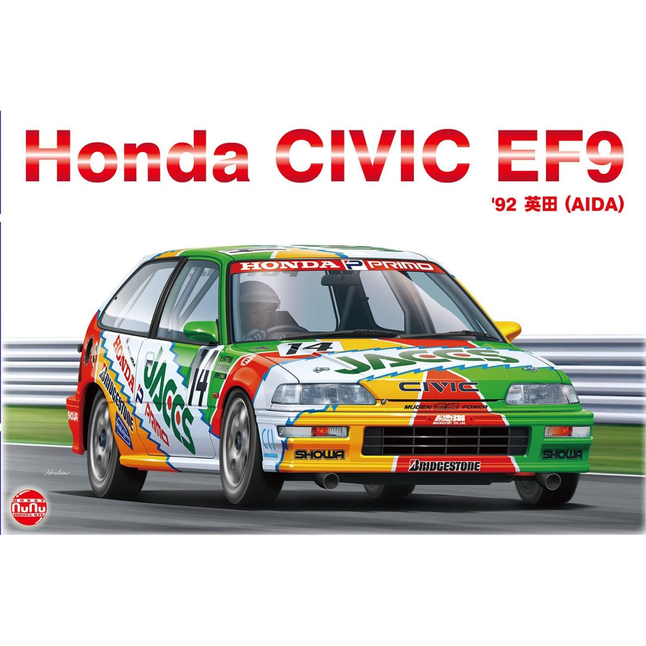 1:24 Honda Civic EF9 Group A sponsored by JACCS - 1992