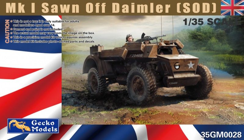 1:35 Mk I Sawn Off Daimler (SOD)