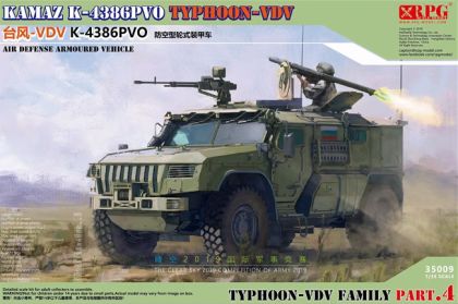 1:35 KAMAZ K-4386PVO Typhoon-VDV