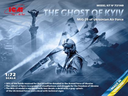 1:72 The Ghost of Kyiv MiG-29 of Ukrainian Air Forces