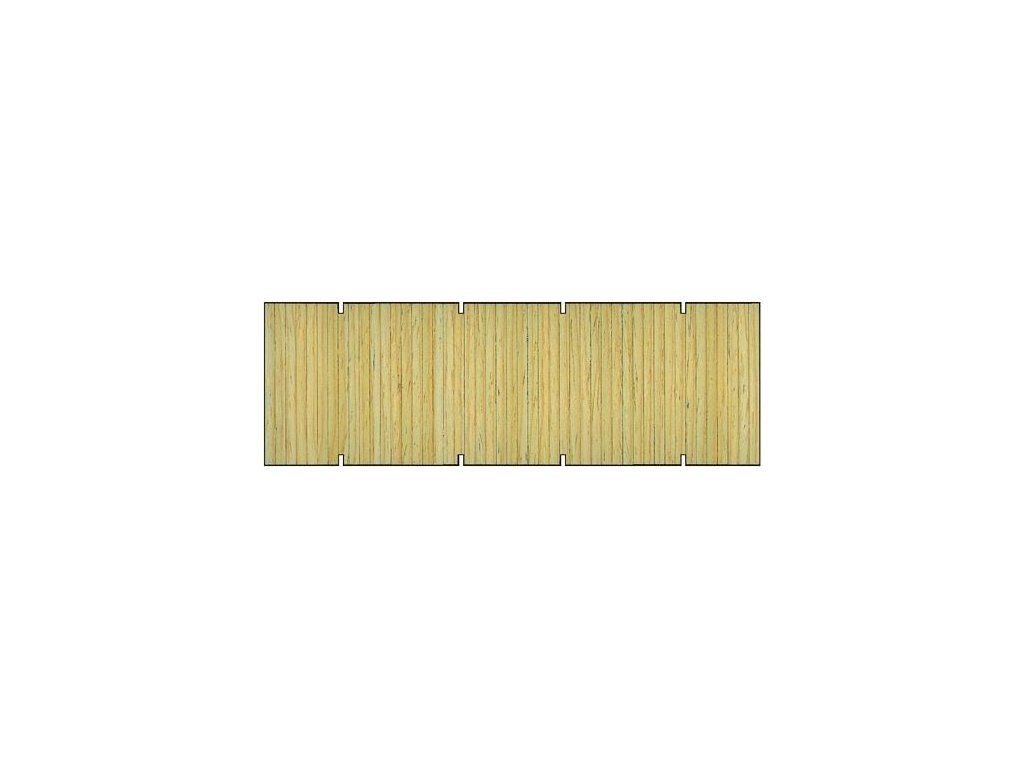 1:72 Wooden deck sheet German 50T Type SSYS Platformwagen