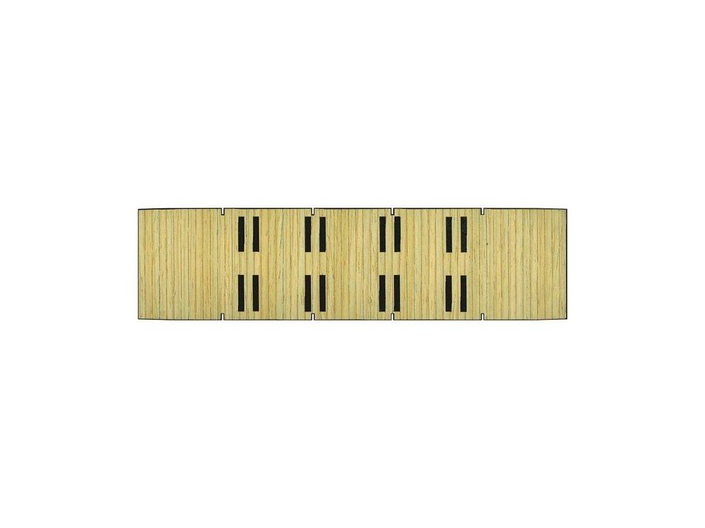 1:72 Wooden deck sheet German 80T Type SSYS Platformwagen