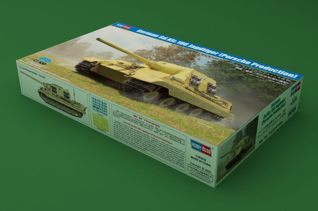 1:35 German Sd.Kfz.186 Jagdtiger (Porsche Production)