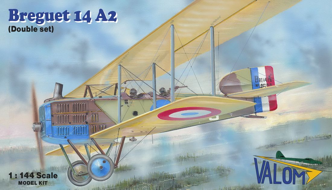 1:144 Breguet 14A2 (Double set)