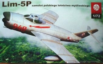 1:72 Lim-5P (samolot polskiego lotnictwa myśliwskiego)