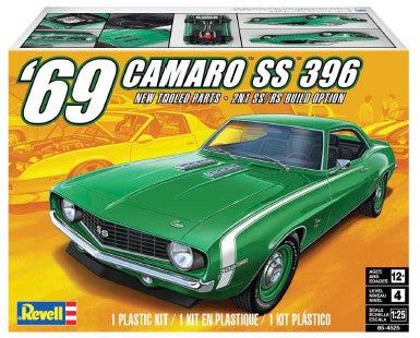 1:25 1969 Camaro SS 396 2' n 1 SS/RS Build Option