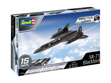 1:110 Lockheed SR-71 Blackbird easy-click-system