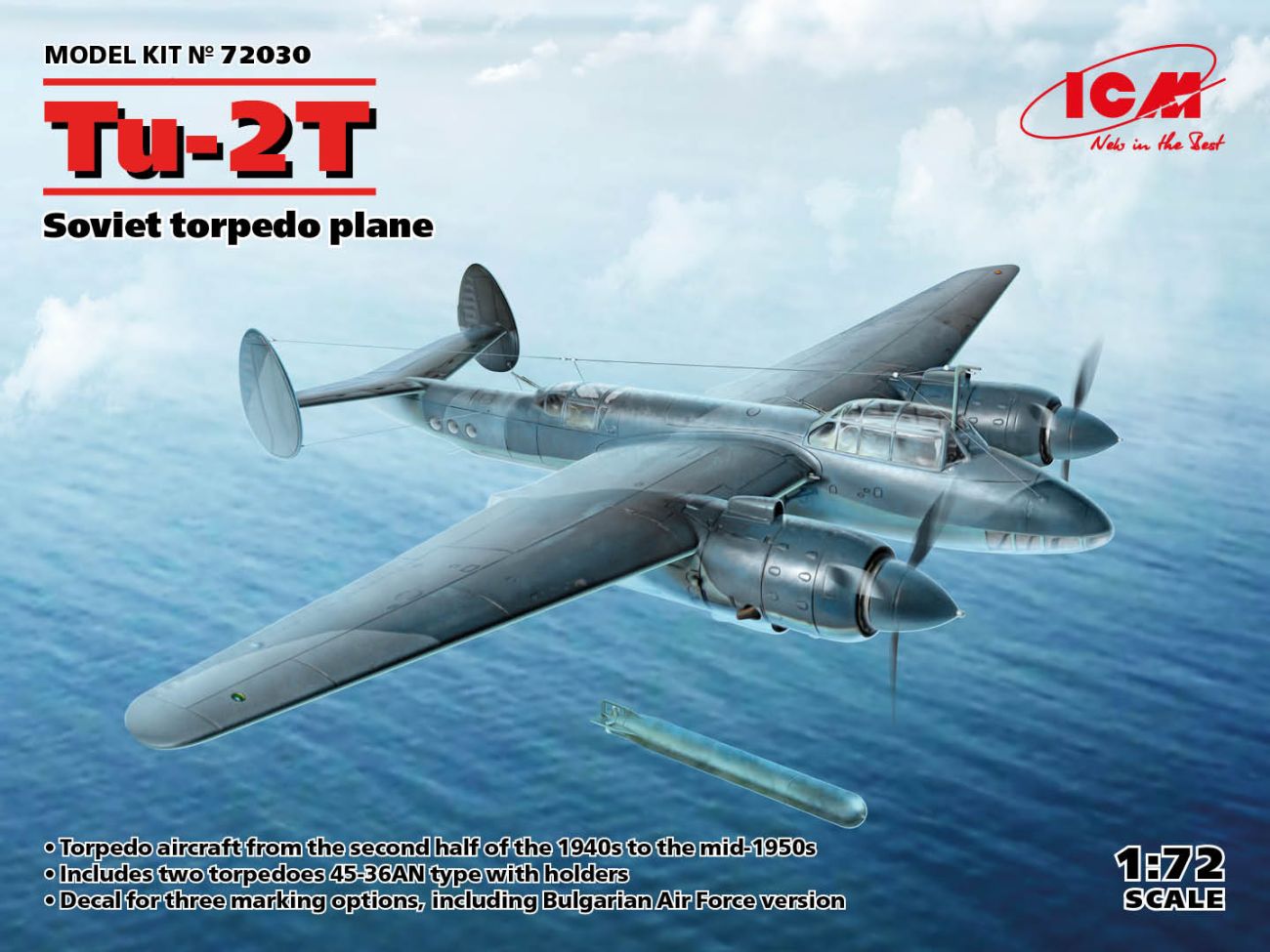 1:72 Tu-2T, Soviet torpedo plane