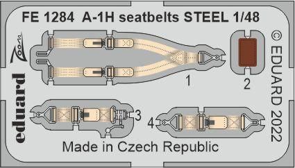 1:48 A-1H seatbelts STEEL