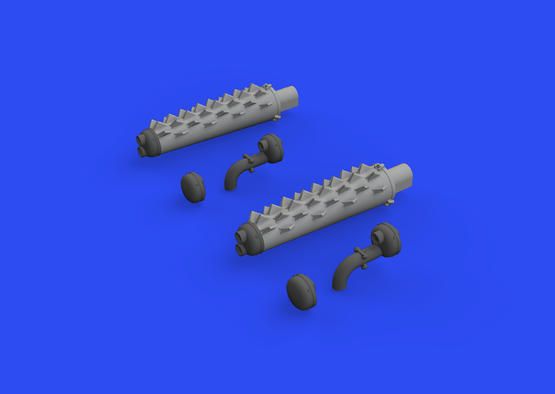 1:48 Beaufighter exhausts PRINT