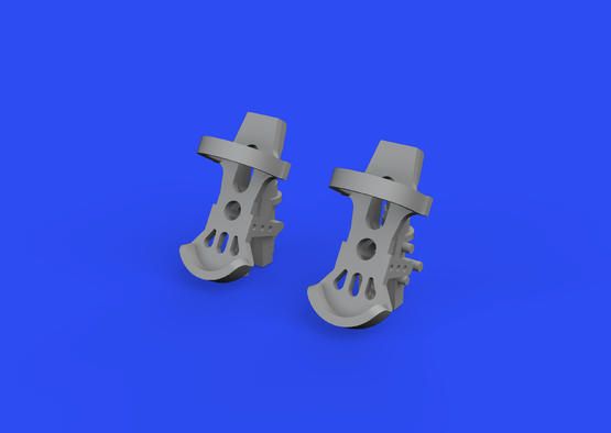 1:72 Luftwaffe rudder pedals PRINT