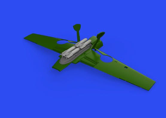 1:72 S-199 4xETC 50 rack w/ bombs