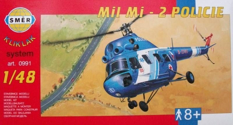 1:48 Mi-2 Policie KLIKLAK SYSTEM ( bez lepení )