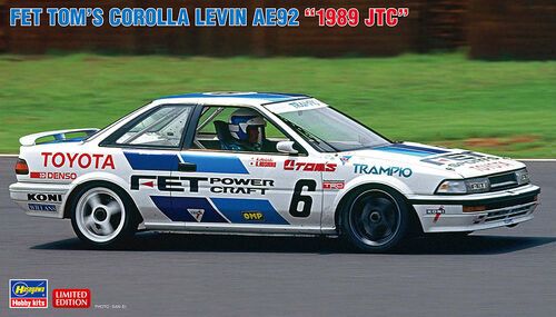 1:24 Fet Tom's Corolla Levin AE92 