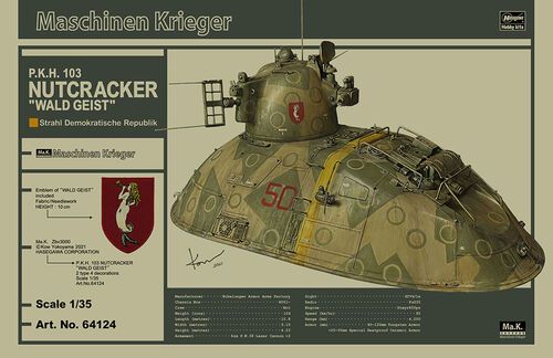 1:35 Maschinen Krieger P.K.H. 103 Nutcracker 