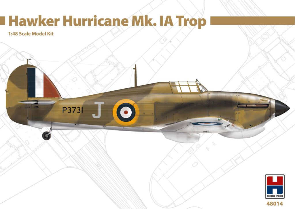 1:48 Hawker Hurricane Mk.IA Trop