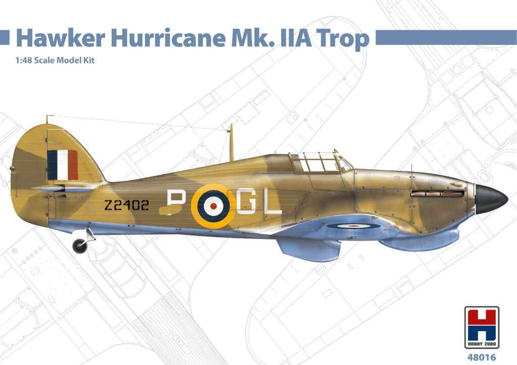 1:48 Hawker Hurricane Mk.IIA Trop