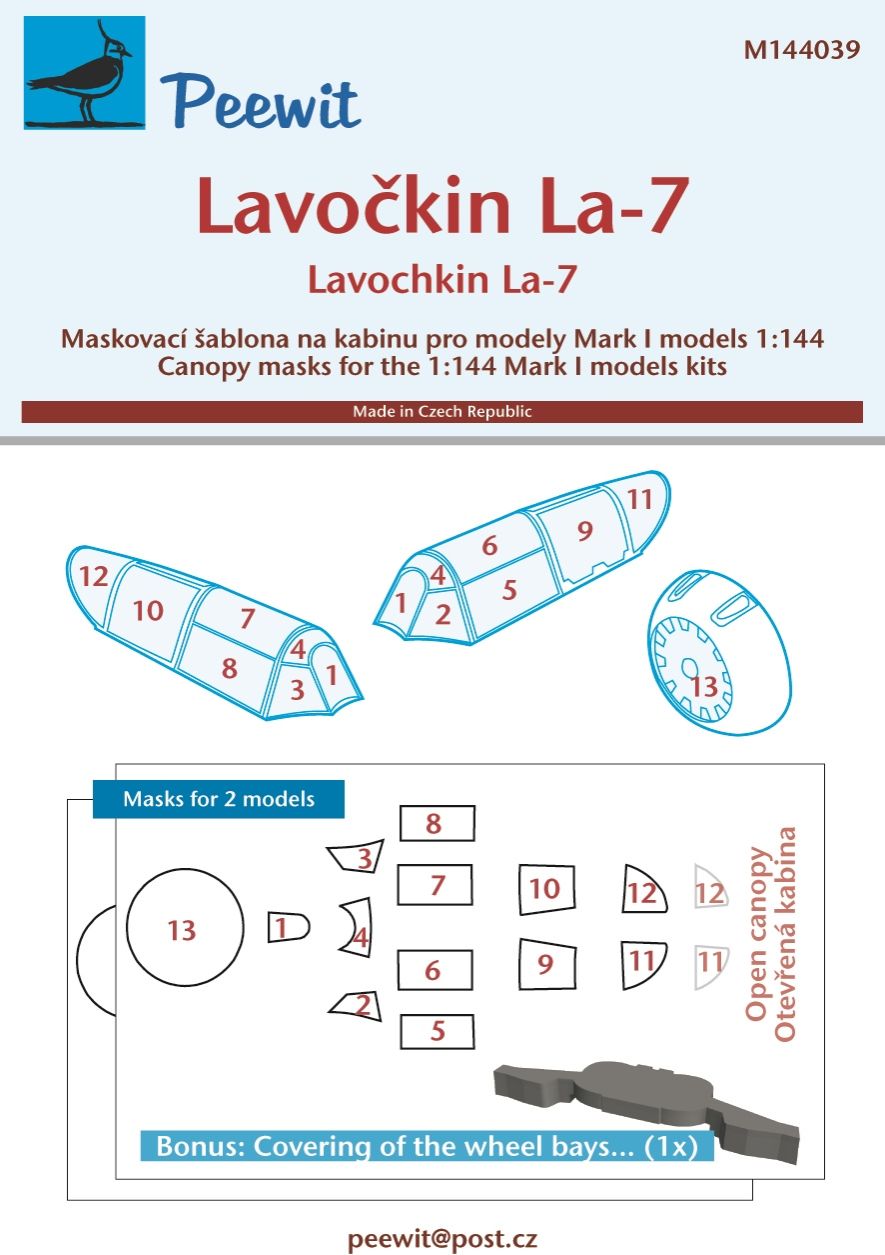 1:144 Lavochkin La-7