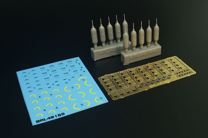 1:48 US GP 100lb AN-M30A1 bombs (10pcs)