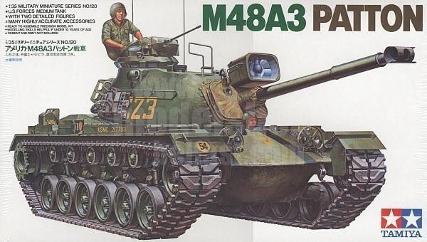 1:35 USA M48A3 PATTON W/90MM CANNON