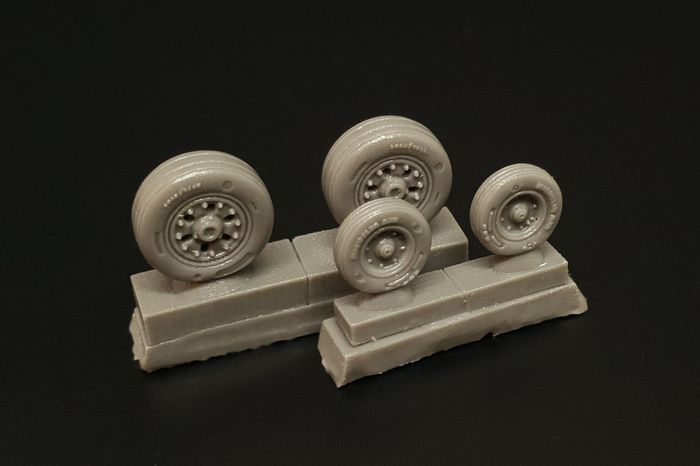 1:72 F/A-18 C/D wheel set