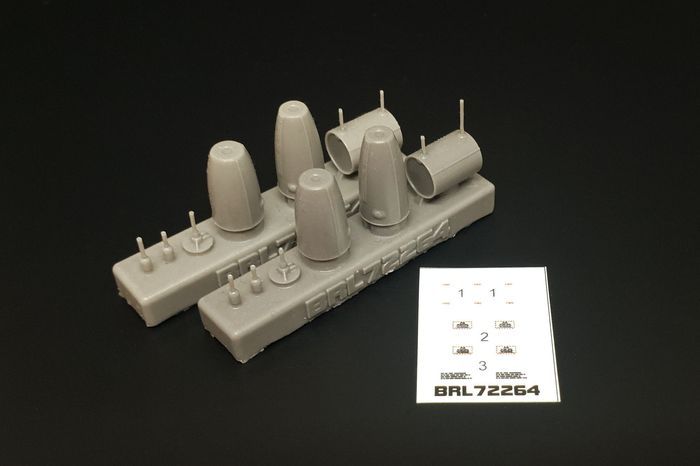 1:72 Mk77 napalm tank (2pcs)