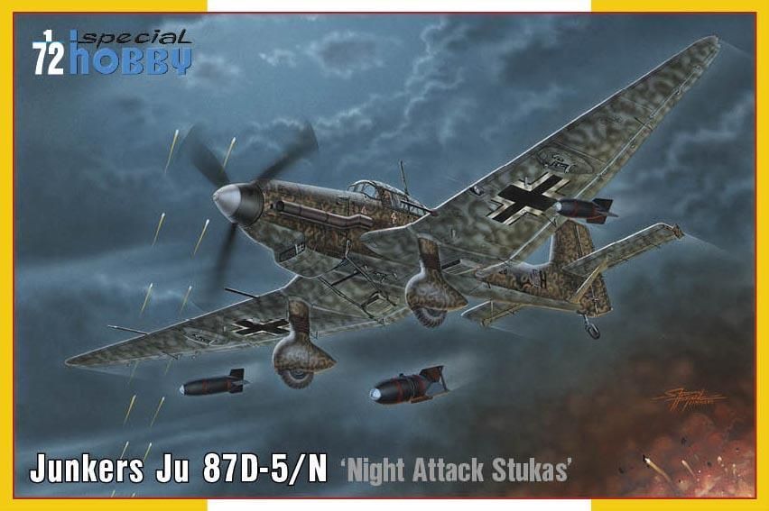 1:72 Junkers Ju 87D-5/N/D-8 ‘Night Attack Stukas’